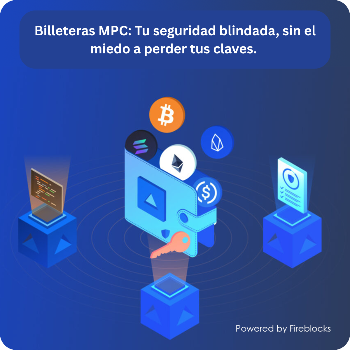 Tecnología de billeteras MPC para máxima seguridad